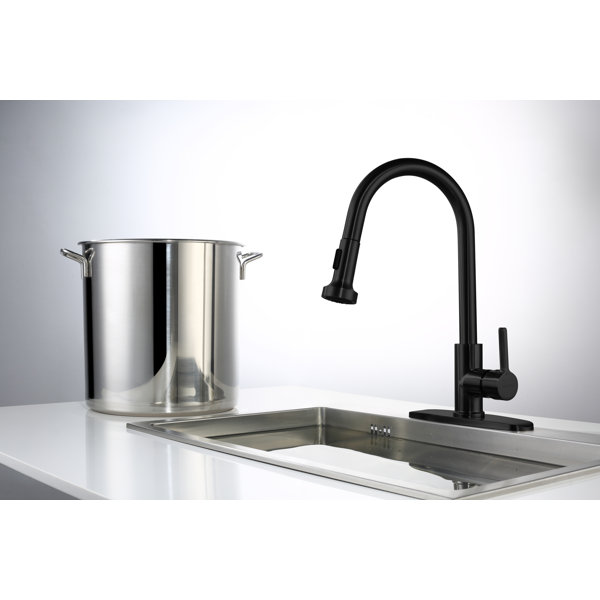 Kingmore Vivace Pull Down Kitchen Faucet Wayfair